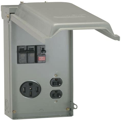 temporary electricity supply box